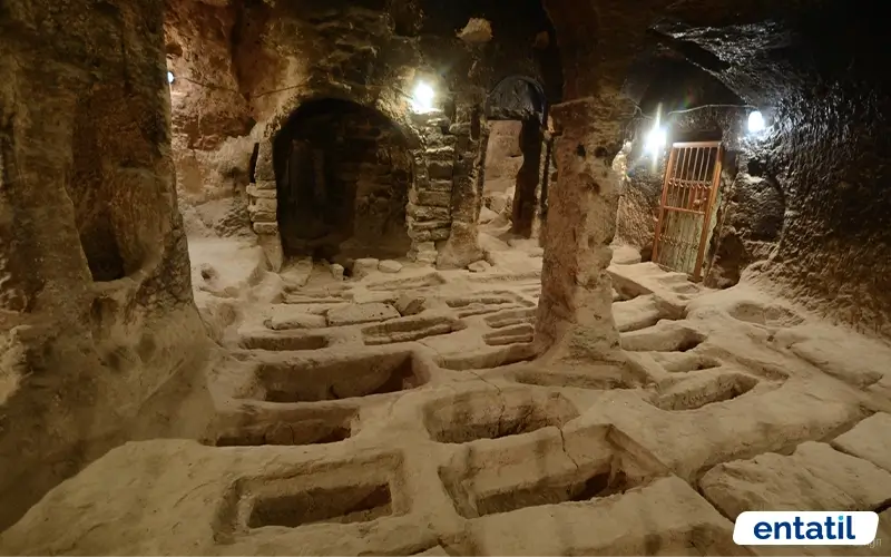 Saratlı Kırkgöz Yeraltı Şehri