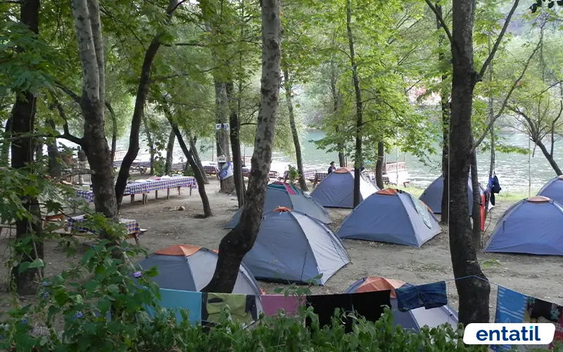 Köprülü Kanyon Milli Parkı Kamp Alanı